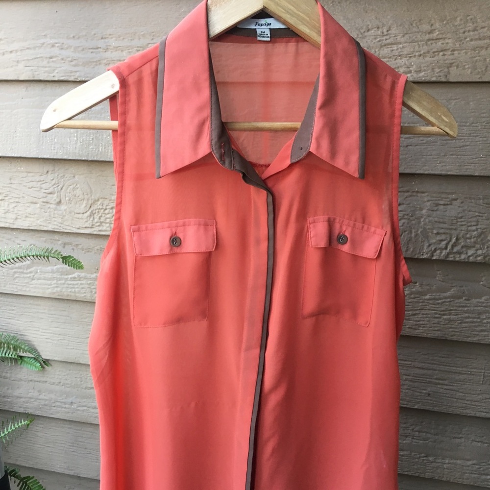 Papaya Blouse